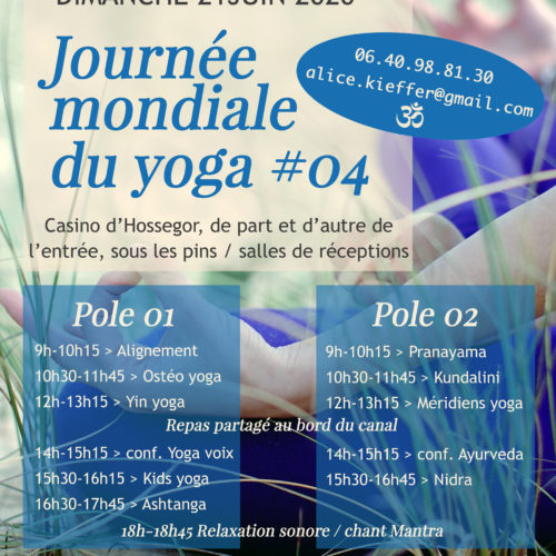 journée mondiale du yoga